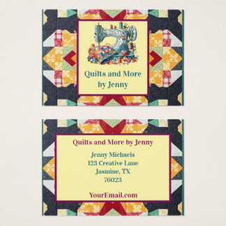 Quilting Business Card