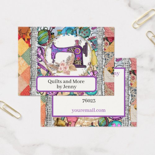 Quilting Business Card