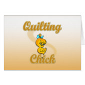 Quilting Chick (Front Horizontal)