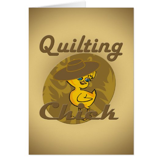 Quilting Chick #6 Cards (Front)