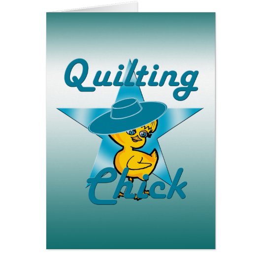 Quilting Chick #7 (Front)