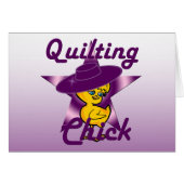 Quilting Chick #9 (Front Horizontal)