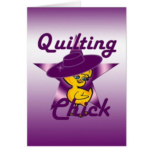 Quilting Chick #9 Cards (Front)