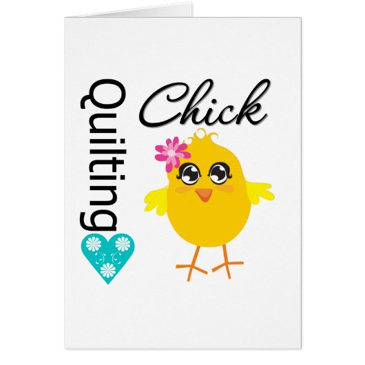 Quilting Chick Cards (Front)
