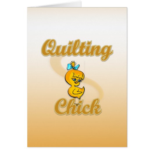 Quilting Chick Cards (Front)