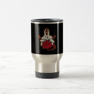 Quilting Chicken Funny Gifts Quilting Lovers Travel Mug