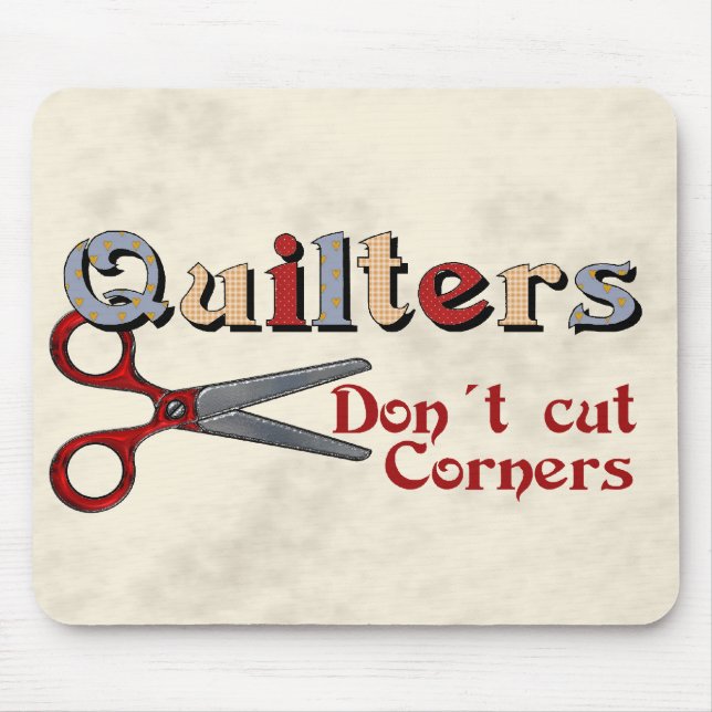 Quilting Corners Mouse Pad (Front)
