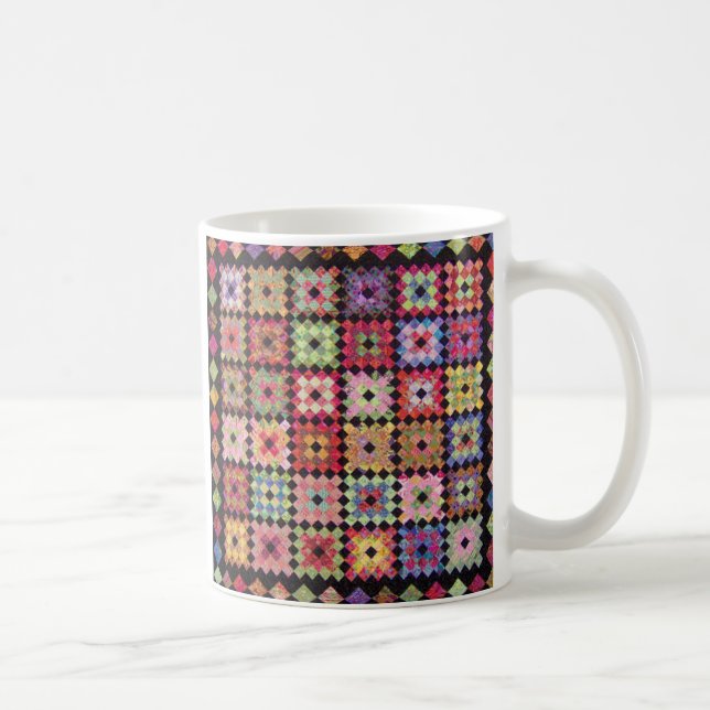 Quilting Design Coffee Mug (Right)