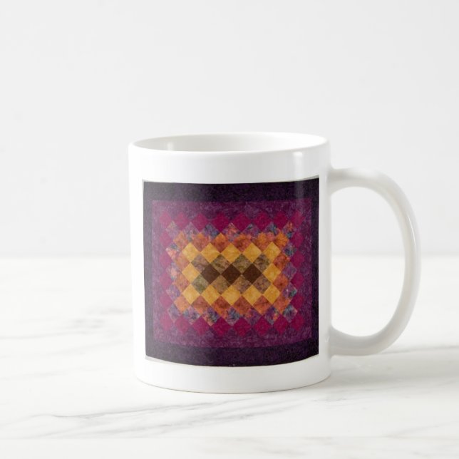 Quilting Design Coffee Mug (Right)