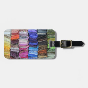 Quilting Fabric Stash Luggage Tag