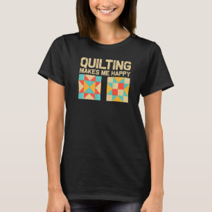 Quilting For Sewing Enthusiast Men Women Quilt T-Shirt