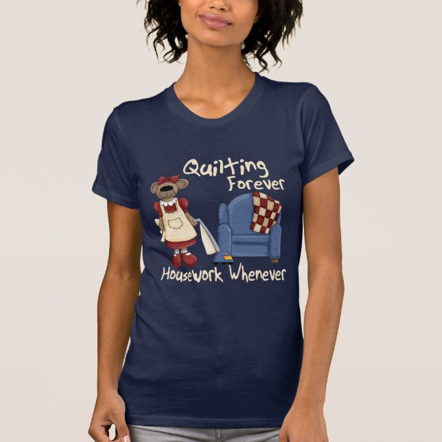 Quilting Forever T-Shirt (Front)