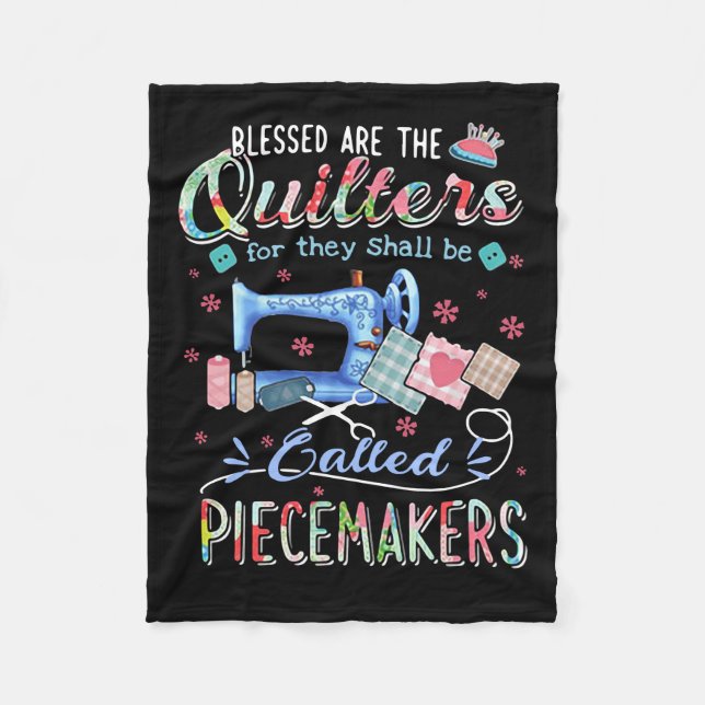 Quilting Gifts | Quilting For They Shall Be Called Fleece Blanket (Front)