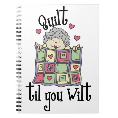 Quilting Granny Notebook