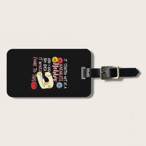 Quilting Luggage Tag Quilting Luggage Tag