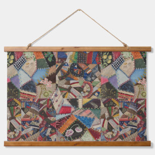 Quilting Patchwork Colorful Collage Pattern Hanging Tapestry