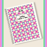 Quilting Pattern &amp; Ideas in  Pink &amp; Green  Notebook