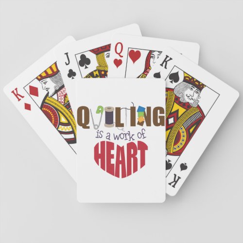 Quilting Playing Cards