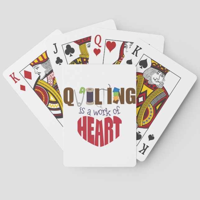 Quilting Poker Cards (Back)
