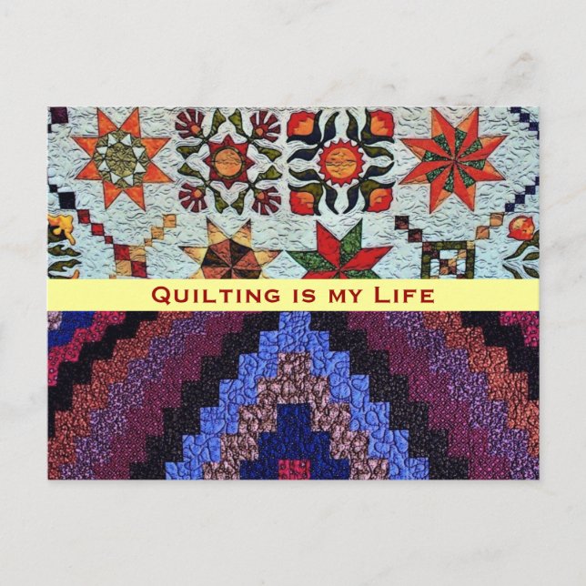 Quilting Postcard (Front)