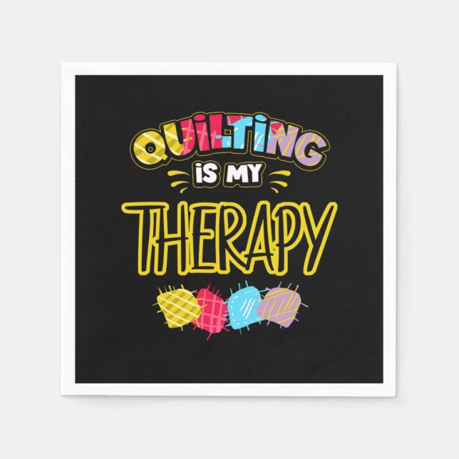 Quilting Quilter Handcraft Napkins (Front)