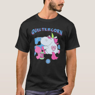 Quilting Quilter Unicorn Apparel Sewing T-Shirt