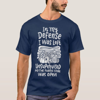 Quilting Sewing Knitting T-Shirt
