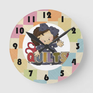 Quilting Sewing Room design Wall Clock