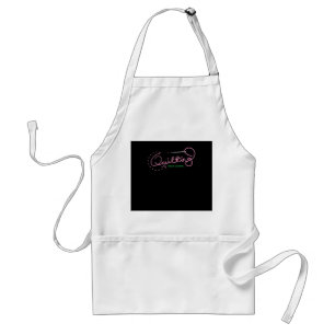 Quilting Skills Loading   Funny Quilting Lovers Adult Apron