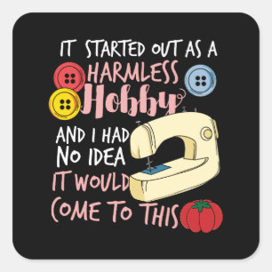 Quilting Square Sticker