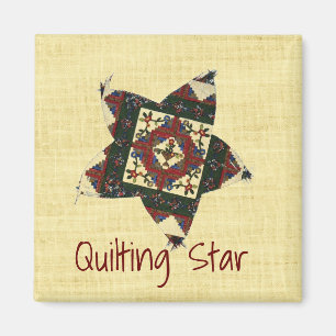 Quilting Star Magnet