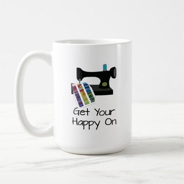 Quilty Coffee Mug (Left)