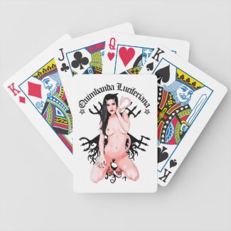 Quimbanda Luciferiana Bicycle Playing Cards