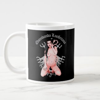 Quimbanda Luciferiana II Giant Coffee Mug