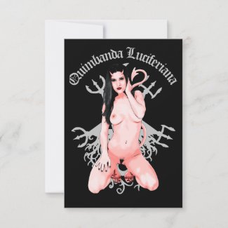 Quimbanda Luciferiana II RSVP Card