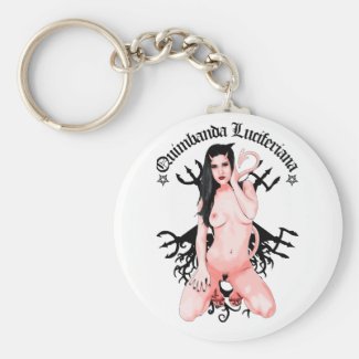 Quimbanda Luciferiana Keychain