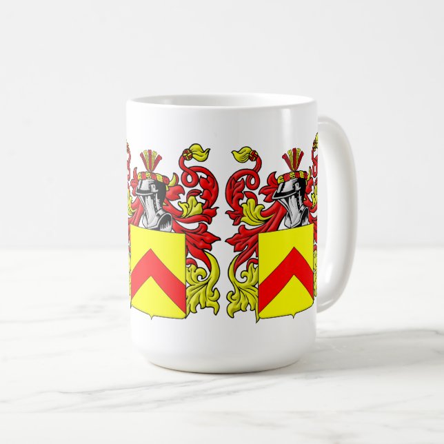 Quimby Family Crest Coffee Mug (Front Right)