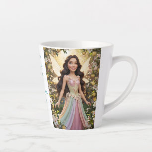 Quince Flower Fairy  Latte Mug