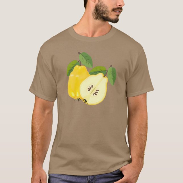 "Quince Fruit T-Shirt | Cute & Unique Fruit Clothe (Front)