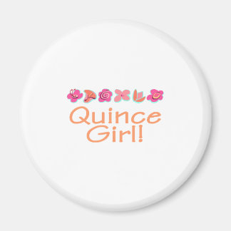 Quince Girl (peach color) Magnet