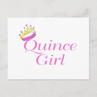 Quince Girl Postcard