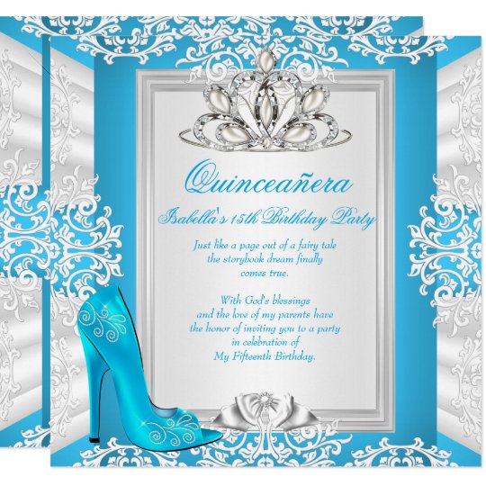 Cinderella 15 Invitations 7