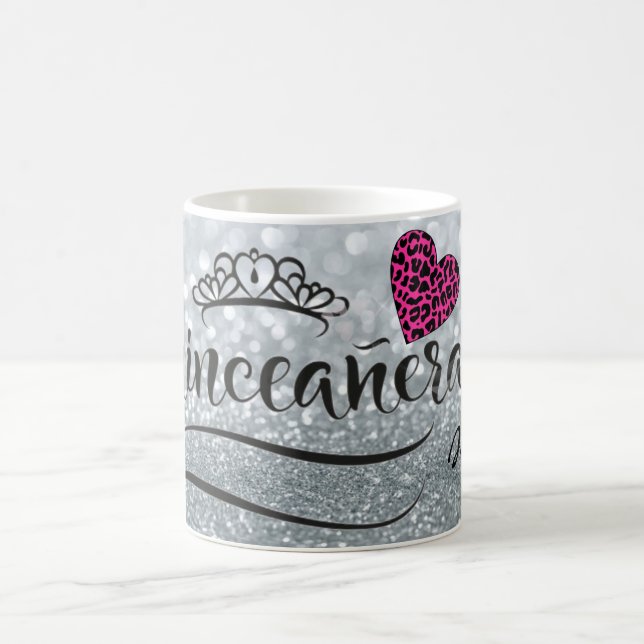 Quinceanera 15th Birthday Cute Mug Gift customize  (Center)