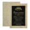Quinceanera 15th Birthday Gold Glitter Sparkles