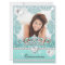 Quinceanera 15th Birthday Teal Blue Silver White