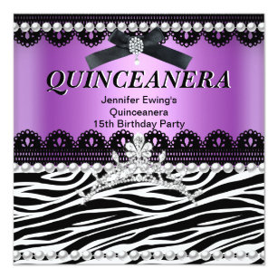 Zebra Quince Invitations 6