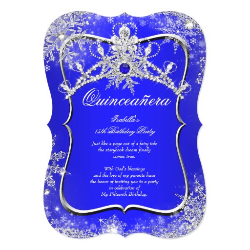 Royal Blue Invitation Paper 8