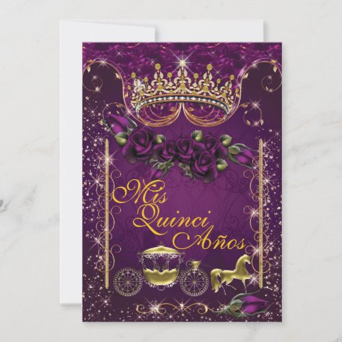 Quinceaera and Sweet 16 Party Invitations