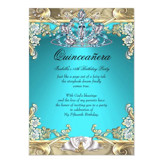 Quinceanera Birthday Party Invitations 7