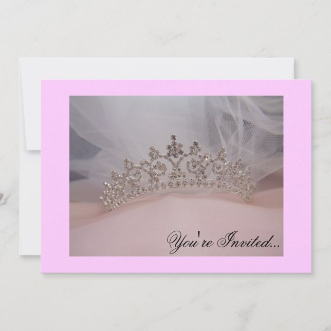 Quinceanera/ B-day Invitation (Front)